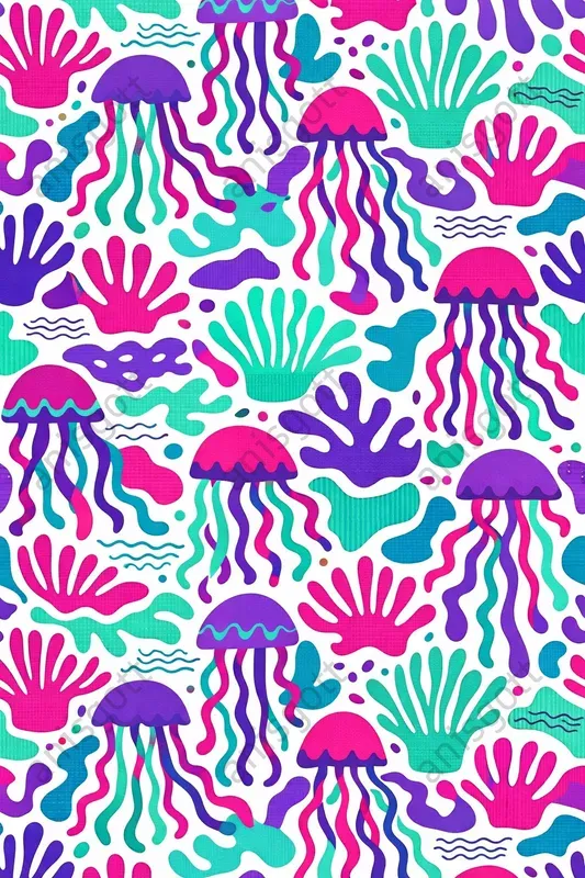 Modern Marine Abstract Ocean Patterns