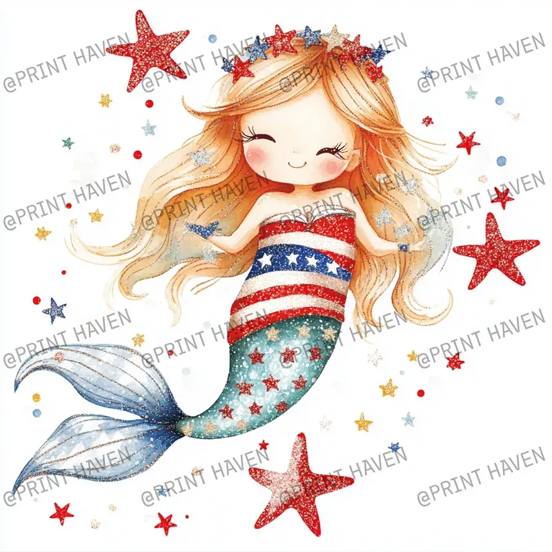 Patriotic Characters For 4th July Cards