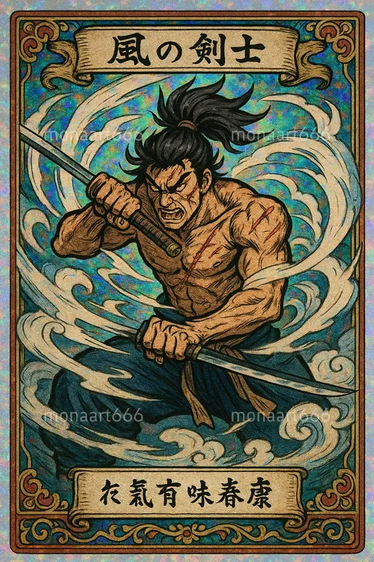 Mythic Slayer Holographic Cards