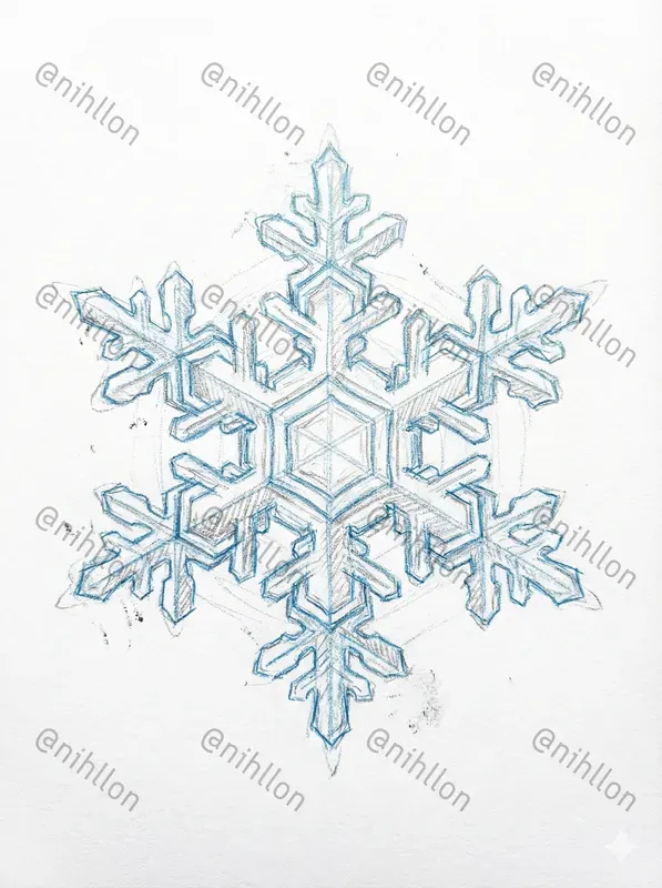 Winter Sketch Art