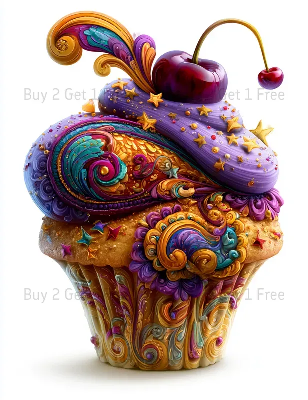 Funny Fantasy Paisley Clipart