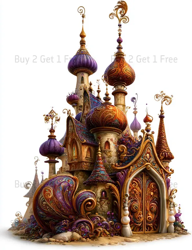 Funny Fantasy Paisley Clipart