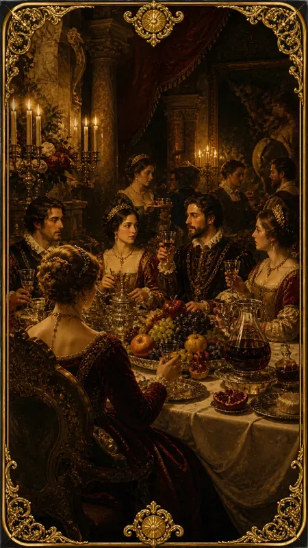 Renaissance Luxury Life Tarot Cards