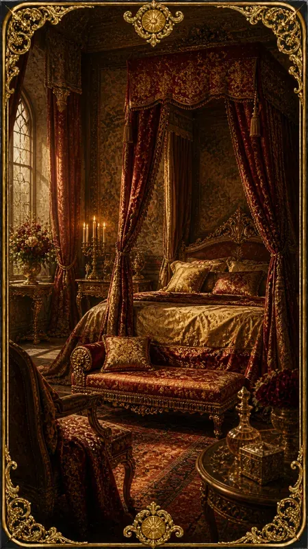 Renaissance Luxury Life Tarot Cards