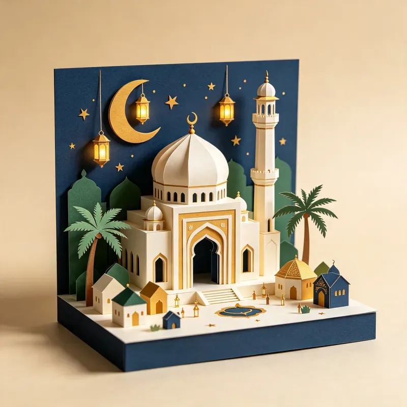 Ultimate 3D Popup Diorama Generator