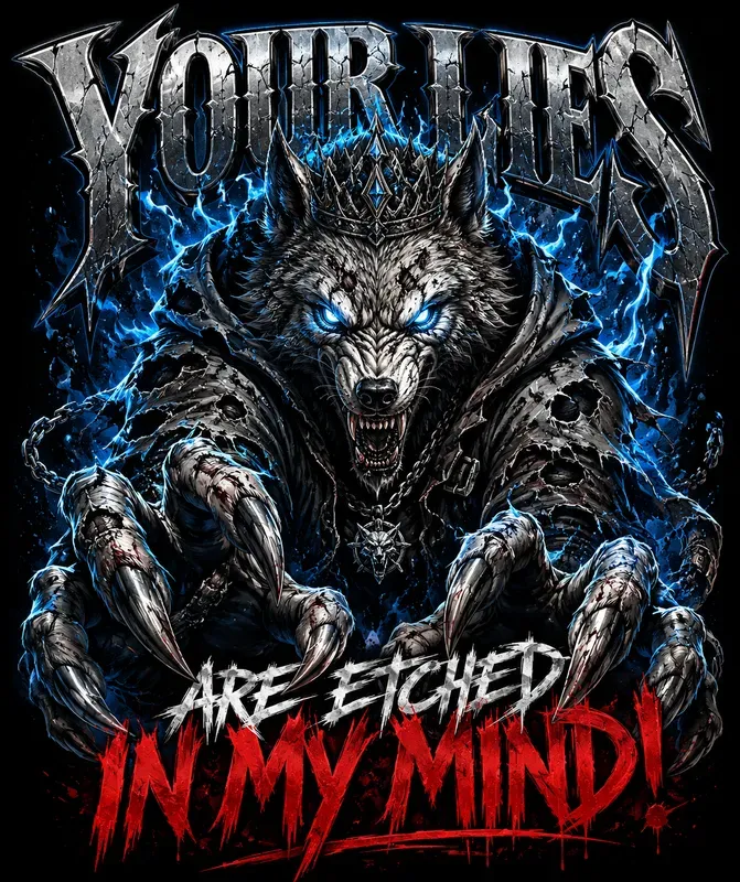 Savage Beast Typography Posters