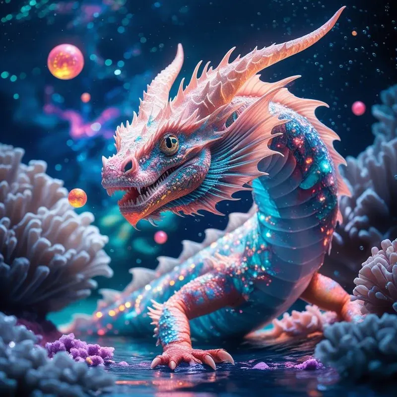 Ethereal Ocean Life Art