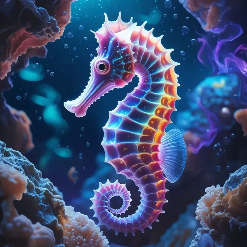 Ethereal Ocean Life Art