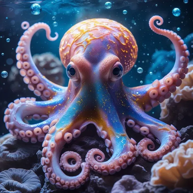 Ethereal Ocean Life Art