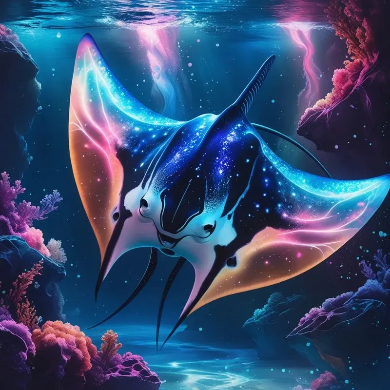 Ethereal Ocean Life Art