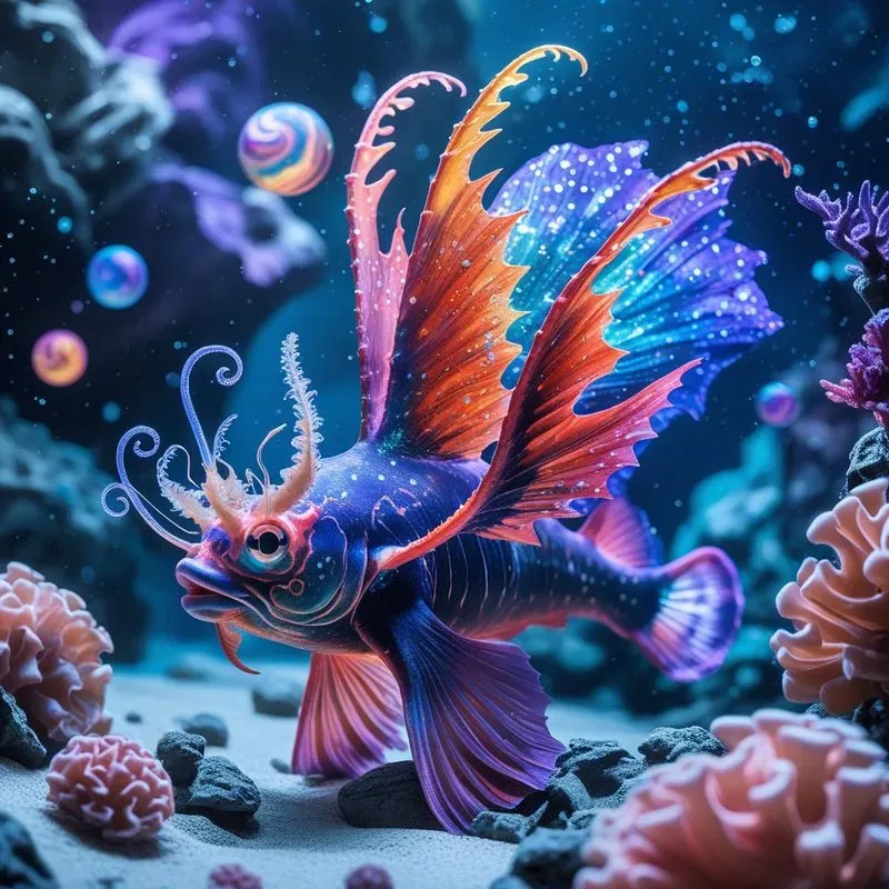 Ethereal Ocean Life Art