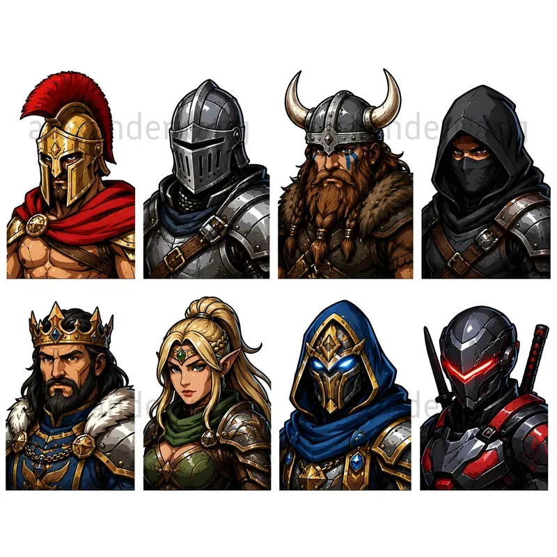 NFT Vector Game Item Icon Set Creators