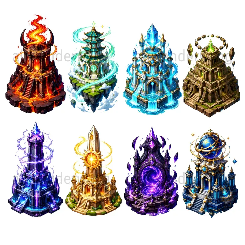 NFT Vector Game Item Icon Set Creators