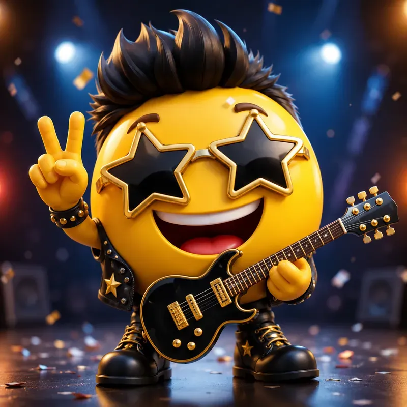 Nerdy Emoji Icons 3D Character Packs Pro
