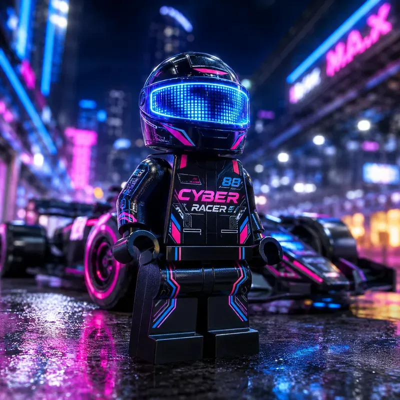 Lego Formula Racer Minifigures