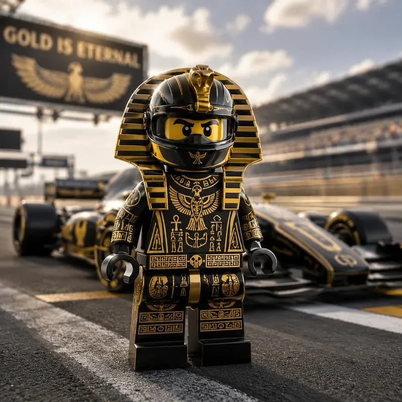 Lego Formula Racer Minifigures