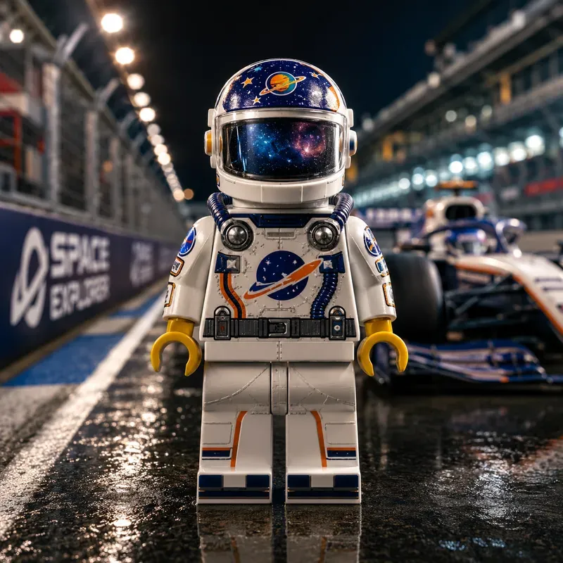 Lego Formula Racer Minifigures
