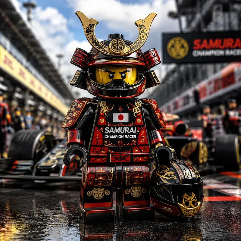 Lego Formula Racer Minifigures
