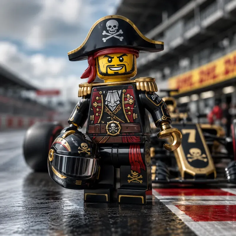 Lego Formula Racer Minifigures