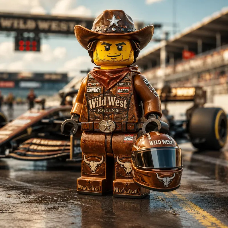 Lego Formula Racer Minifigures