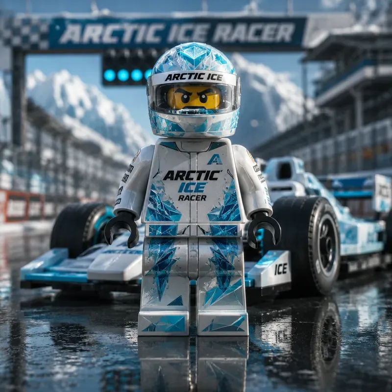 Lego Formula Racer Minifigures