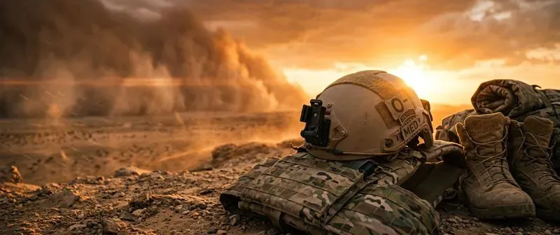 Cinematic Military Kit Scenes No Human
