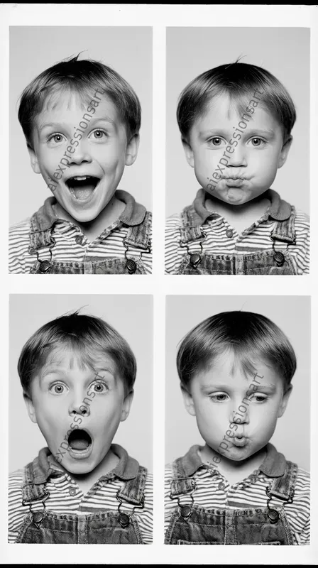 Black And White Studio Contact Sheets