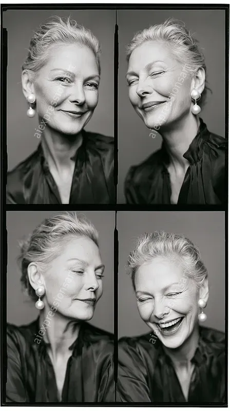 Black And White Studio Contact Sheets