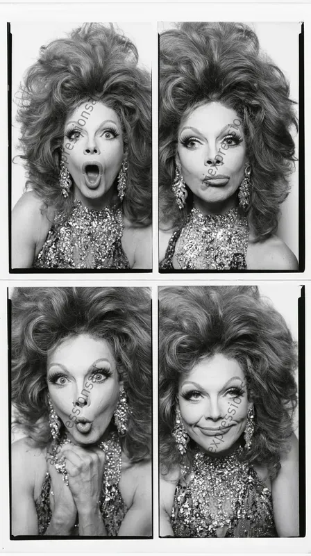 Black And White Studio Contact Sheets