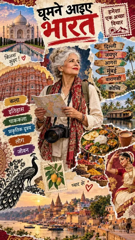 Tornpaper Travel Poster Collages