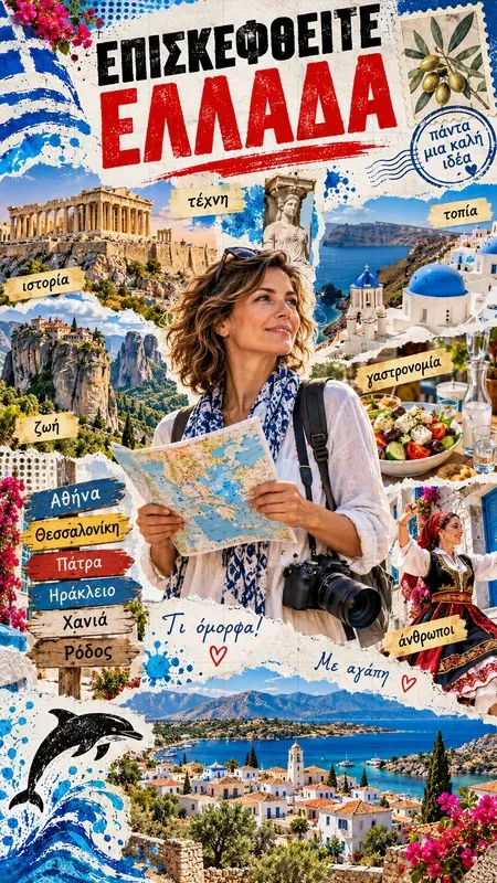 Tornpaper Travel Poster Collages