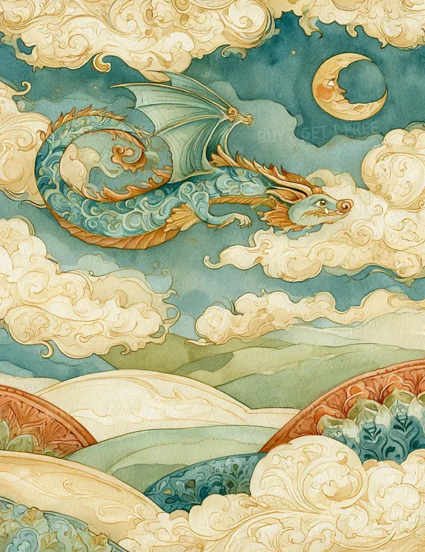 Moonlit Wanderer Storytelling Pages