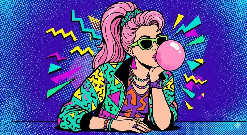 90s Retro Popart Character Generator
