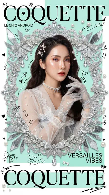 Rococo Coquette Pop Art Posters
