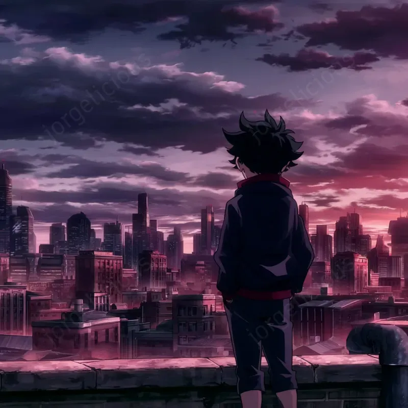 Cinematic Anime Illustrations