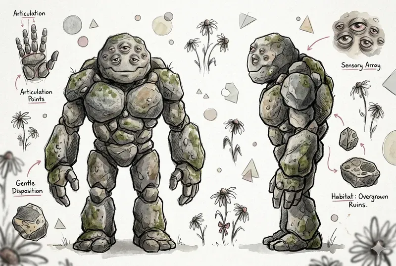 Whimsical Creature Character Sheets