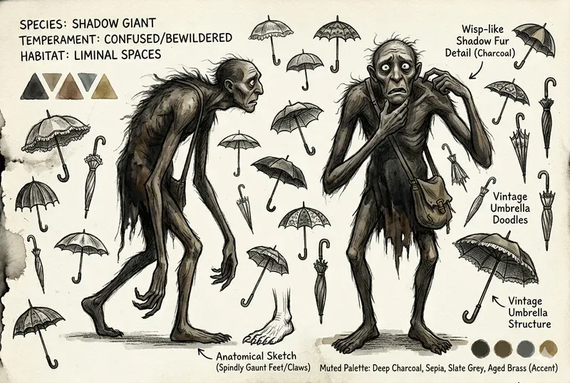 Whimsical Creature Character Sheets