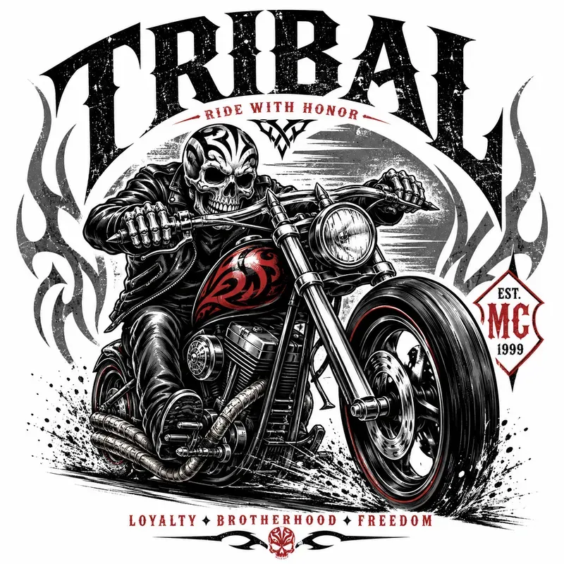 Motorcycle Tshirt Designs
