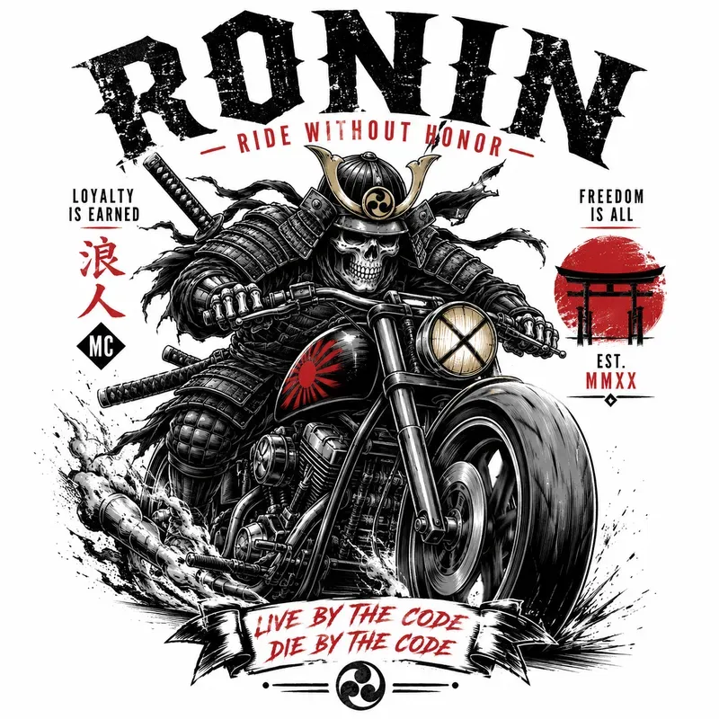 Motorcycle Tshirt Designs