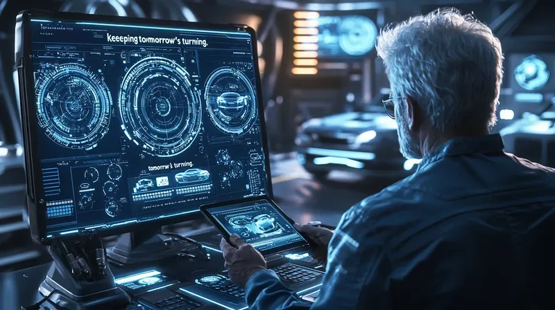 Future Auto Mechanic Cinematics