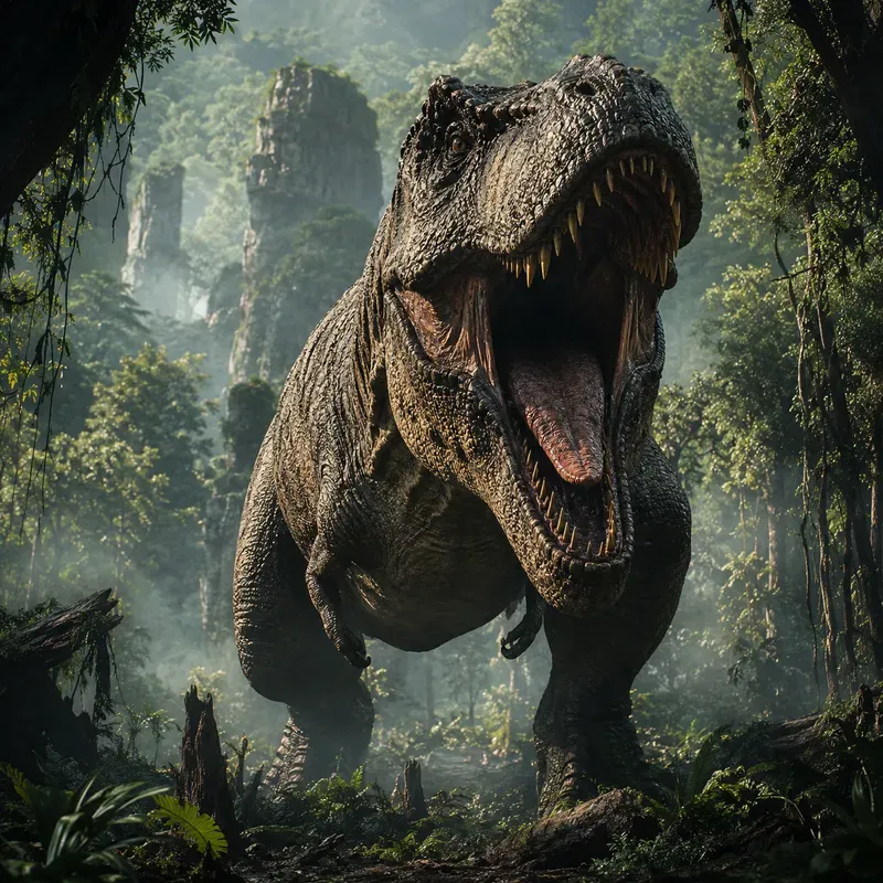 Epic Dino Portrait Generator