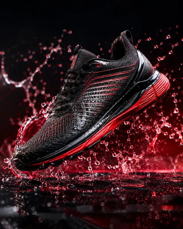 Premium Sneaker Advertisement Generator