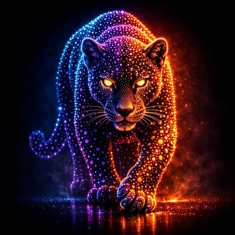 Neon Dot Spectrum Creatures Packs