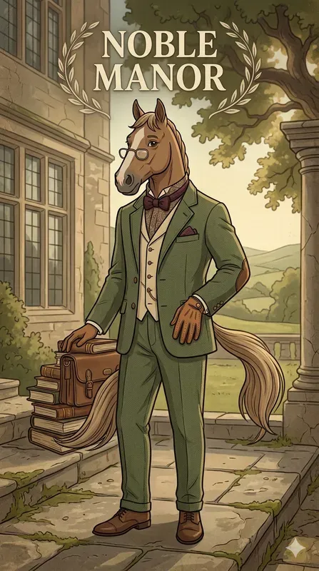 British Retro Gentleman Stickers