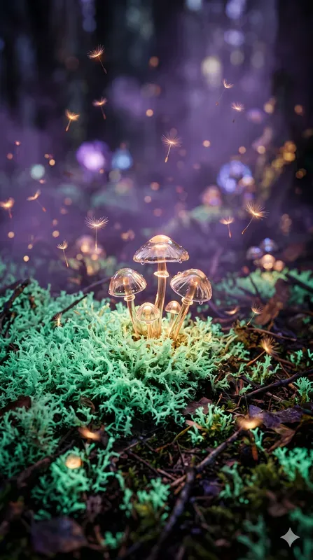 Bioluminescent Enchanted Biomes