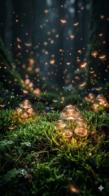 Bioluminescent Enchanted Biomes