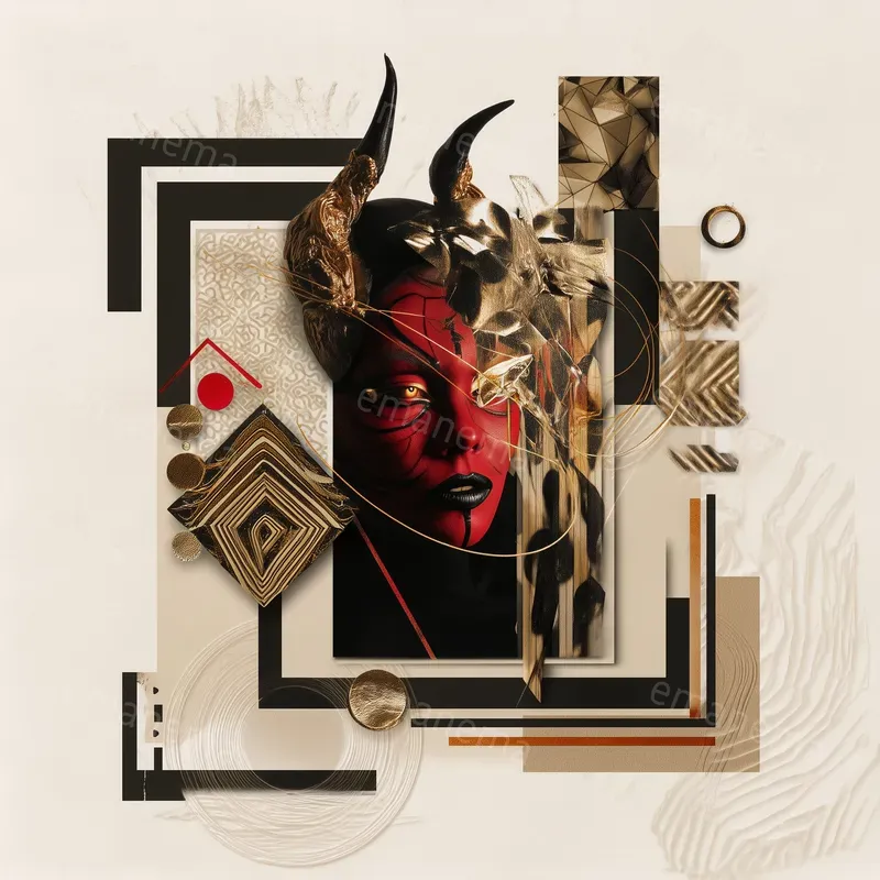 Cultural Digital Collages