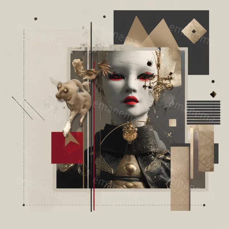 Cultural Digital Collages