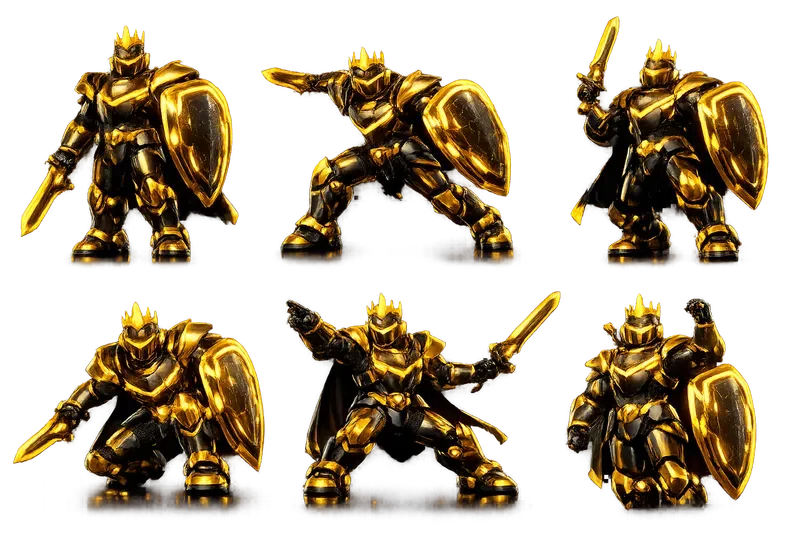 Neon 3D Mascot Multi Pose Generator