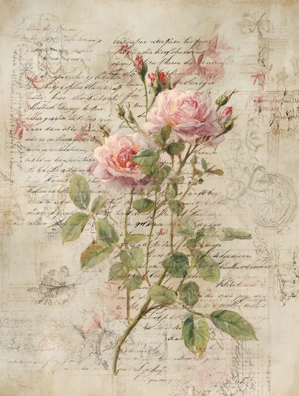 Elegant Vintage Junk Journal Pages